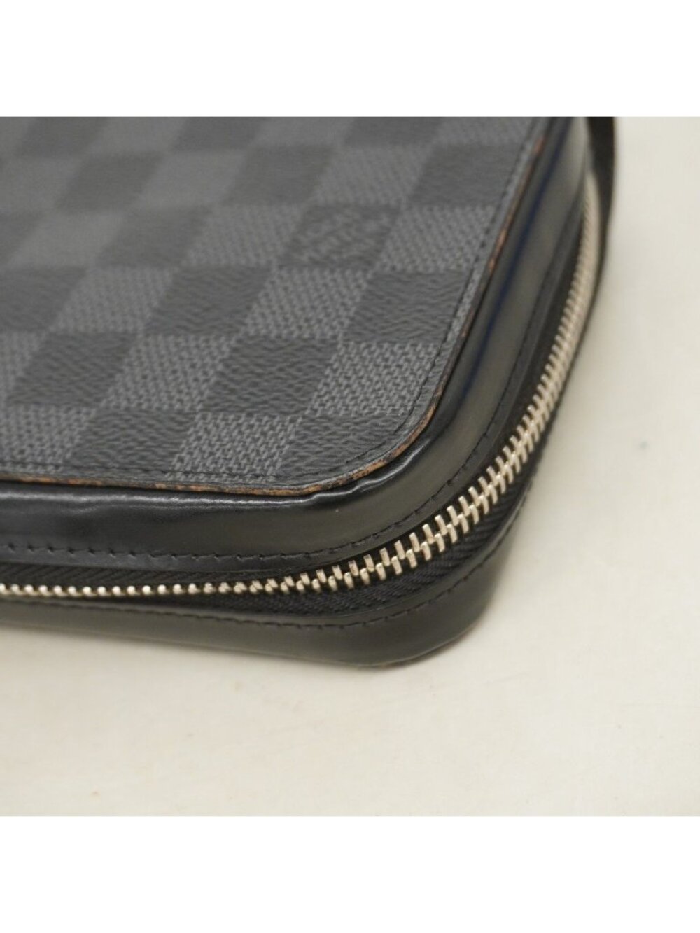 Louis Vuitton Wallet Damier Graphite Zippy XL Black Gray - Picture 5 of 8